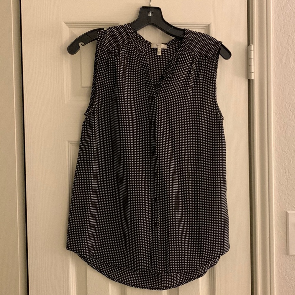 Joie Black & White Blouse, XS